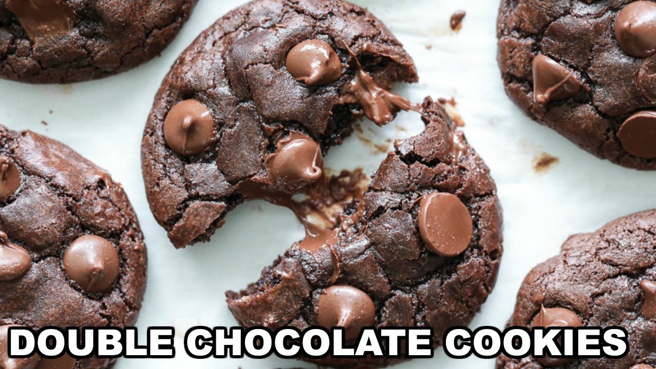 How to make the BEST Double Chocolate Cookies