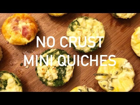 No Crust Mini Quiches