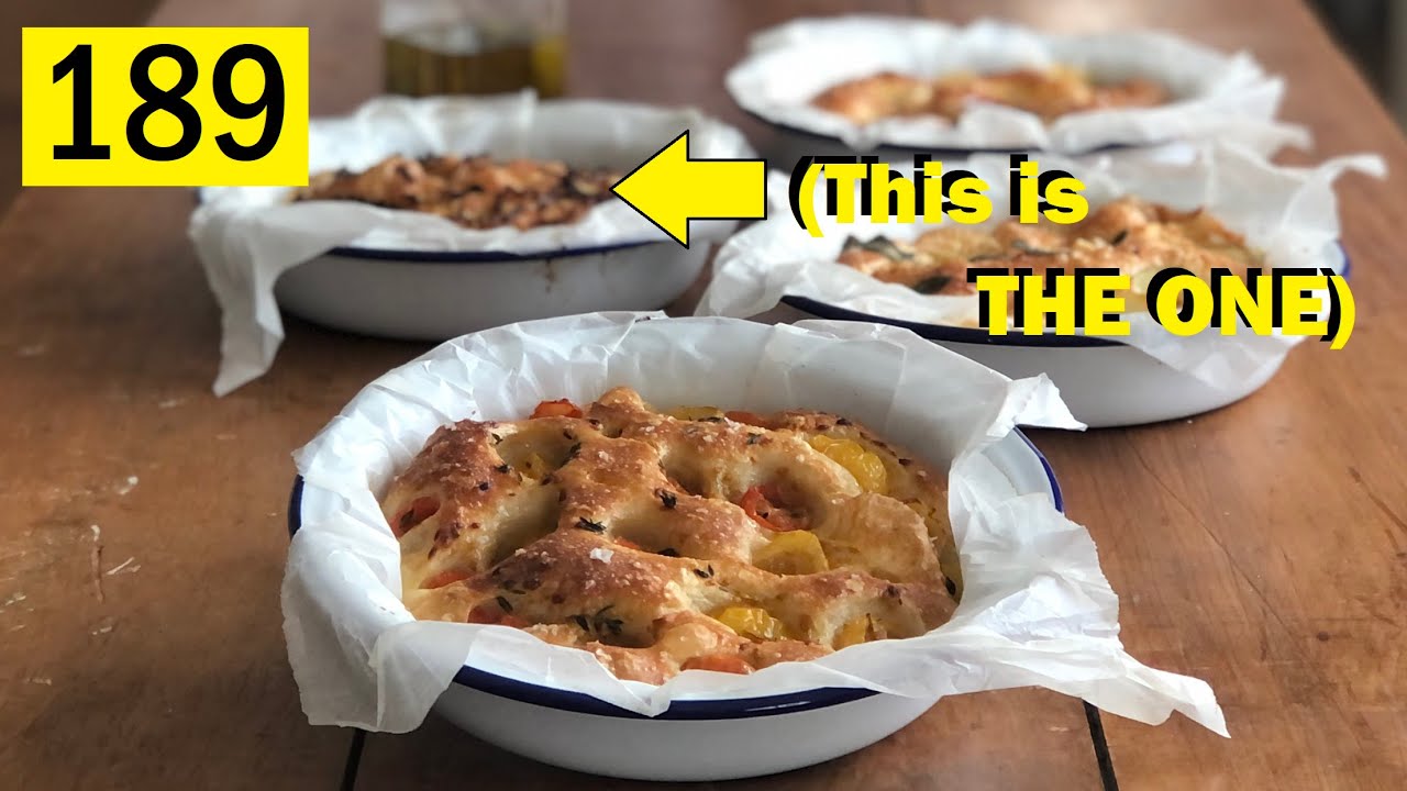 Top your FOCACCIA with THESE 4 THINGS