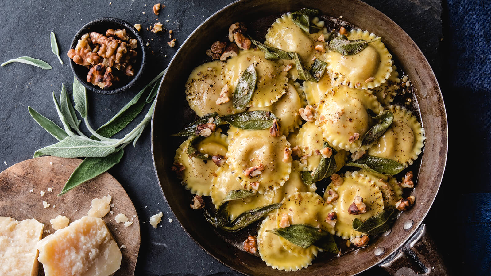 Brown Butter Sage Ravioli