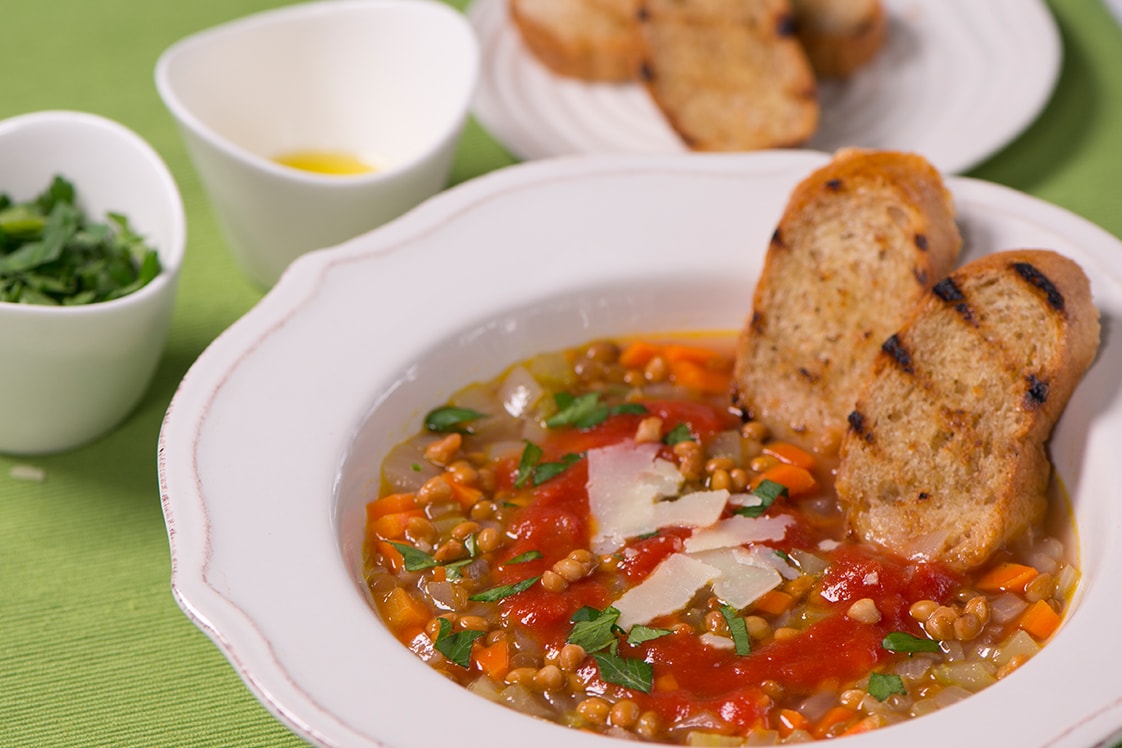 Easy Italian Lentil Soup