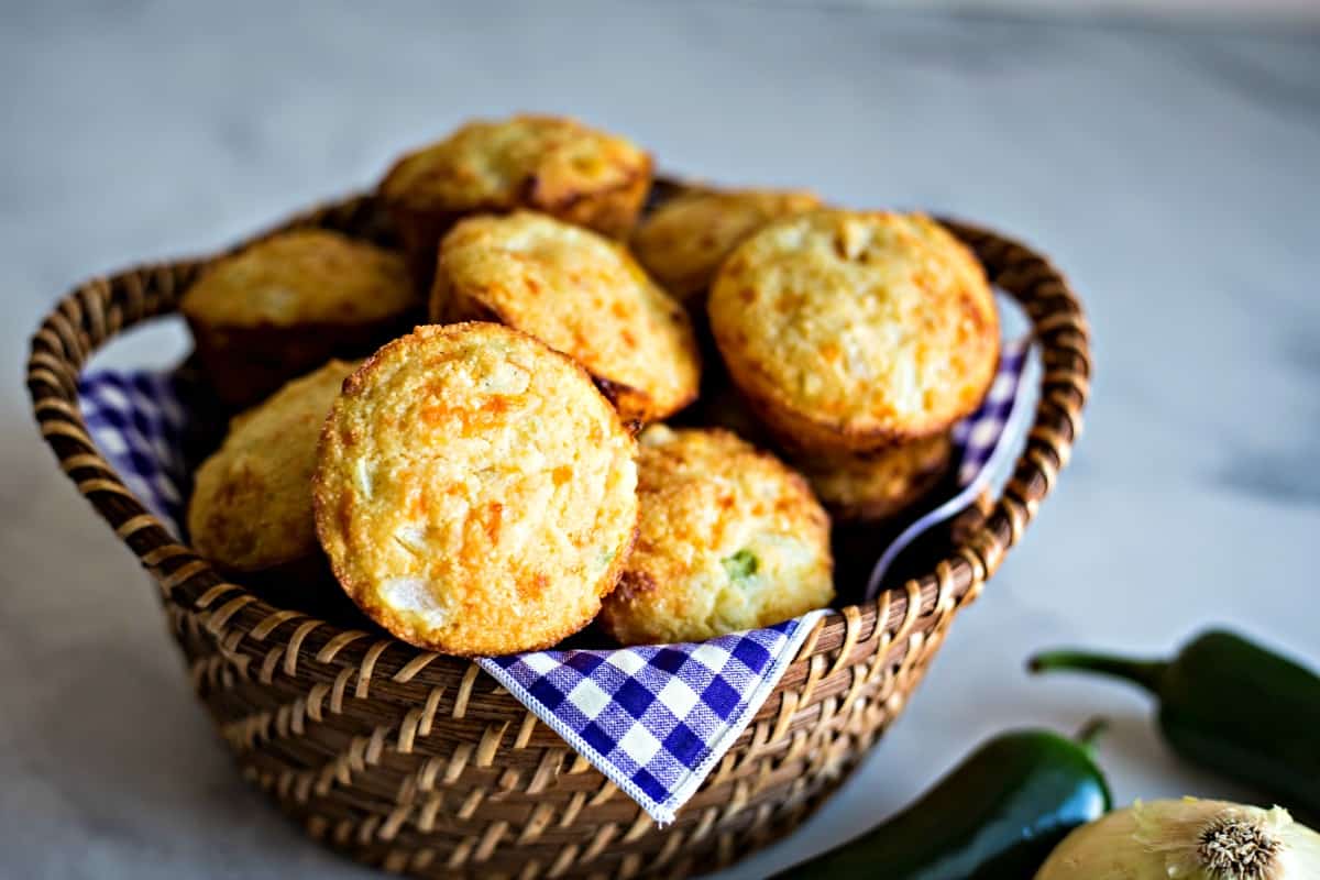 Mexican Cornbread Muffins
