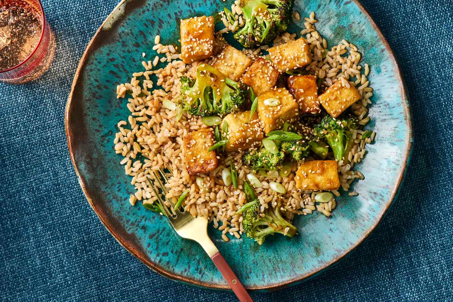 Sesame Tofu & Broccoli