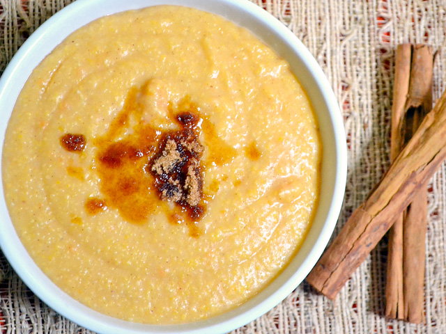 Roasted Sweet Potato Grits
