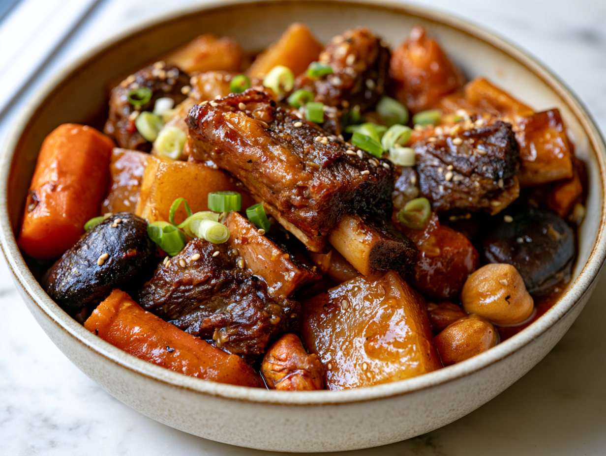 Traditional Galbi Jjim Recipe