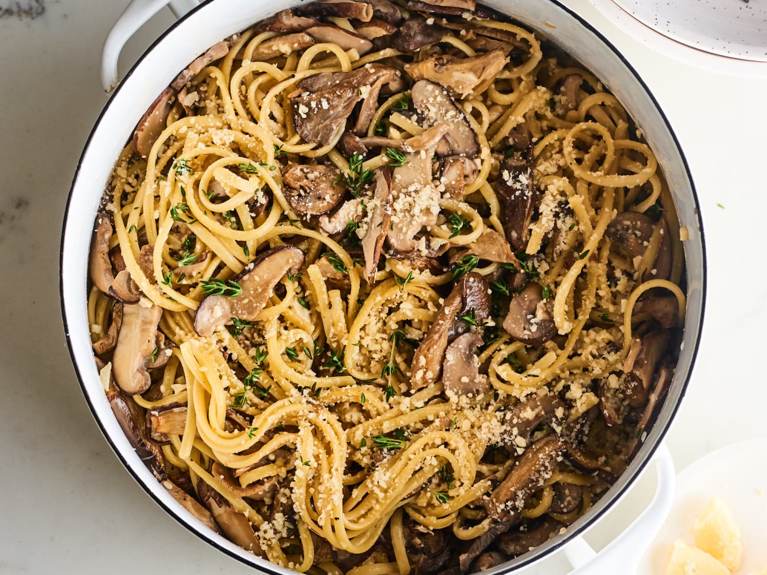 Wild Mushroom Cream Pasta