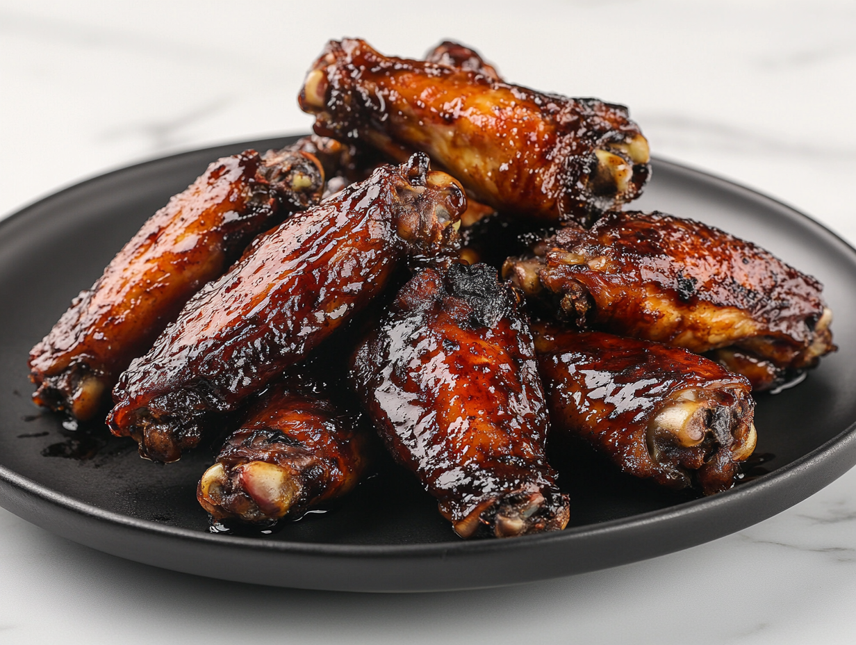 Halloween Bat Chicken Wings Recipe