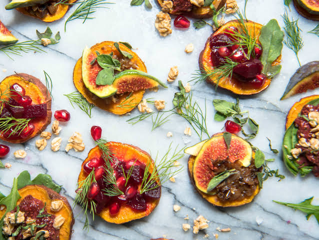 Sweet Potato Crostini