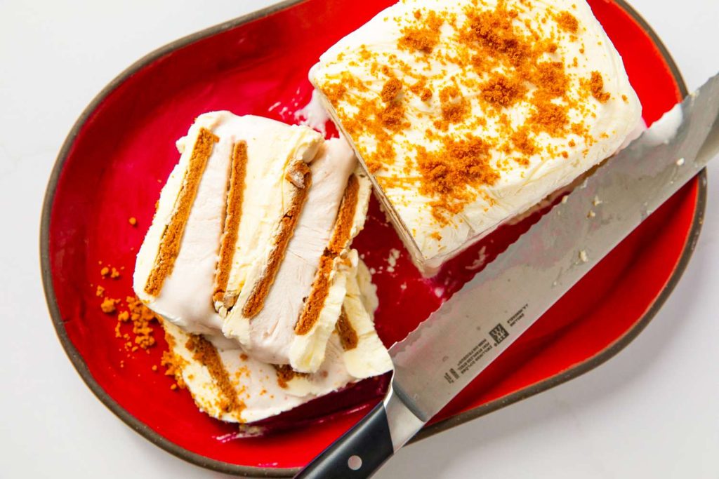 Biscoff Icebox Cake