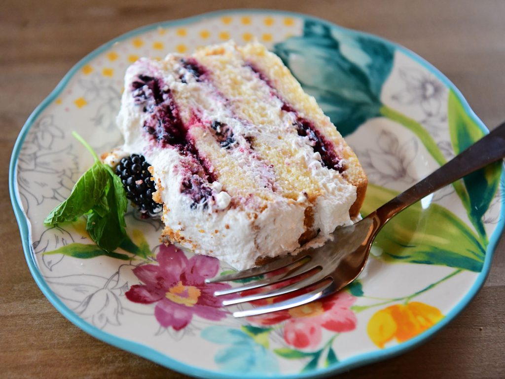 Blackberry Icebox Cake