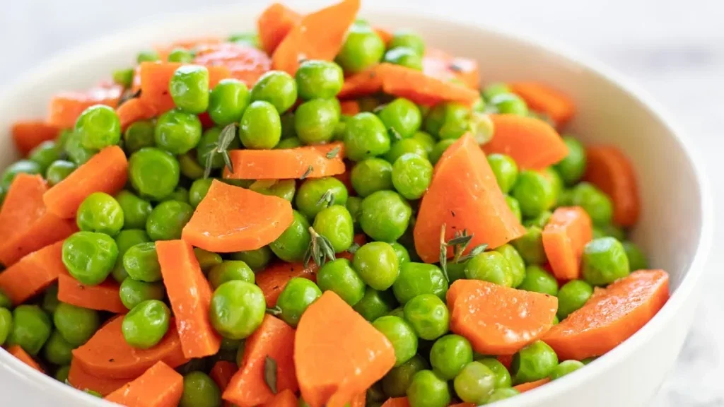 Buttered Peas and Carrots