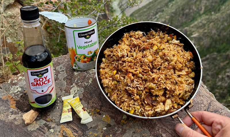 Campfire Chicken Fried Rice