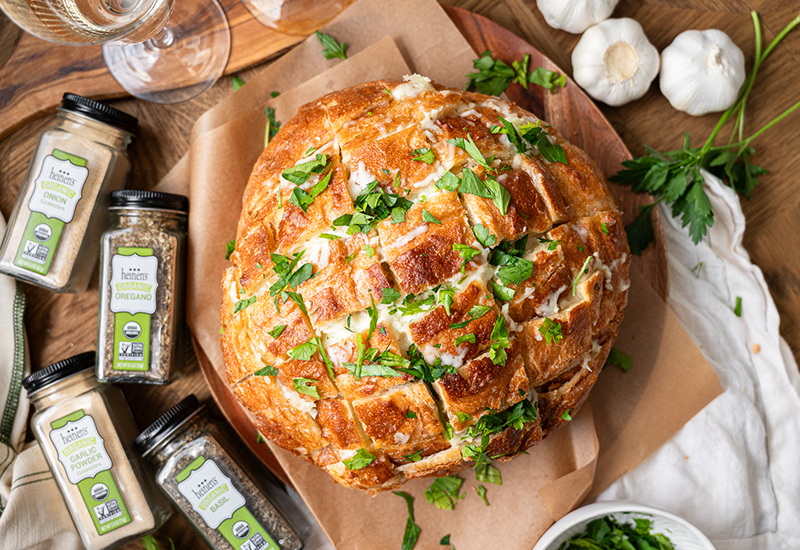 Cheesy Garlic Pull-Apart Bread