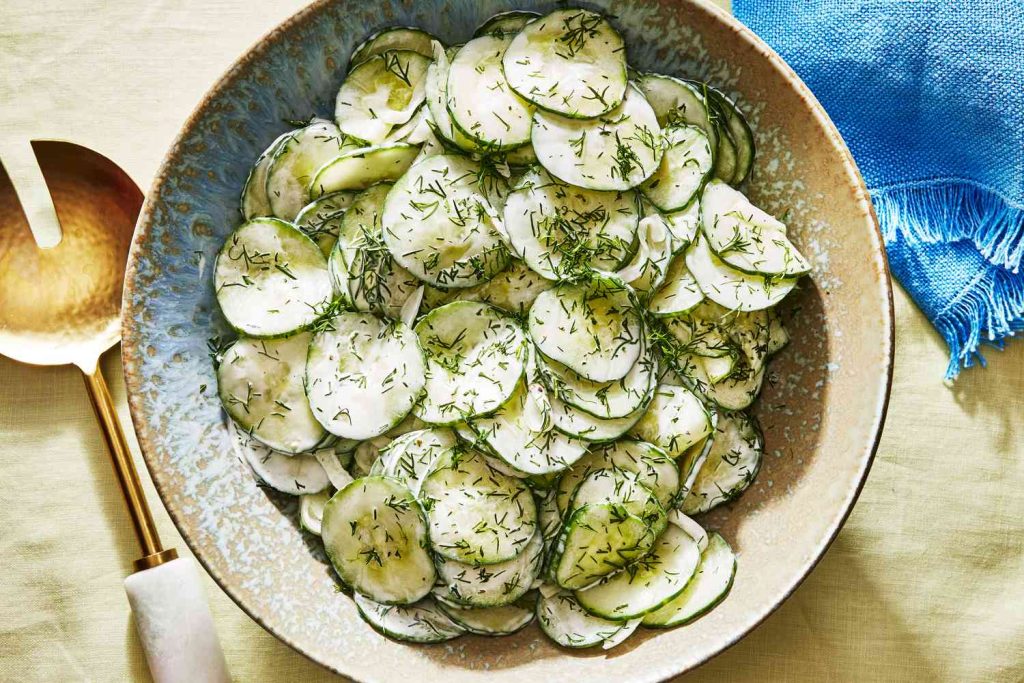 Creamy Cucumber Salad