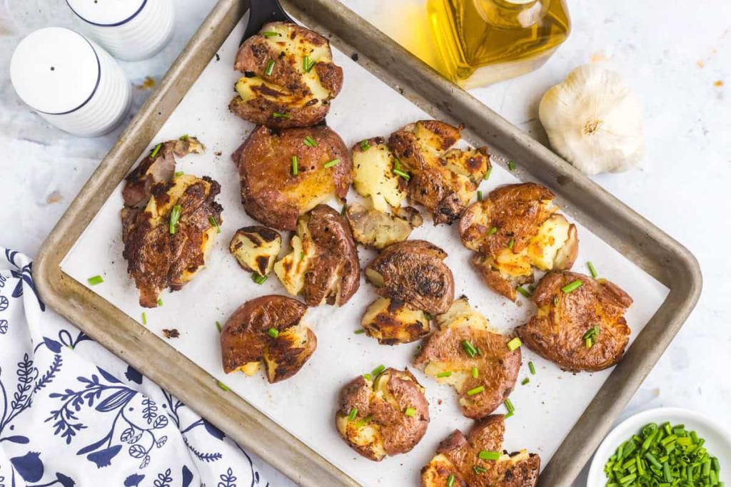 Crispy Smashed Potatoes