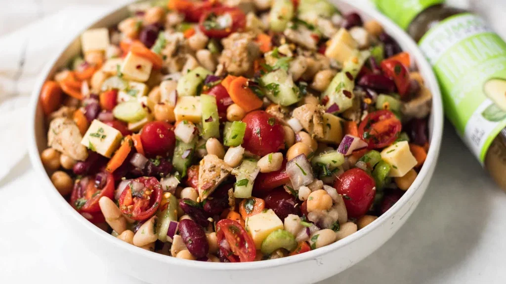 Dense Bean Mediterranean Salad