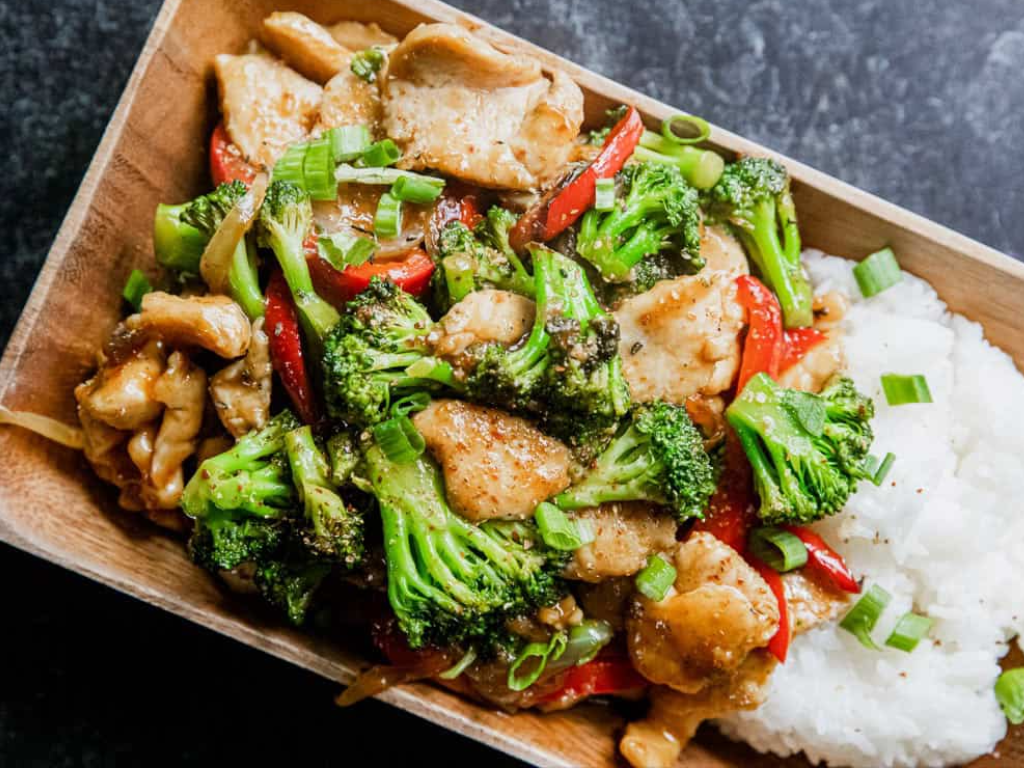 Garlic Butter Chicken and Broccoli