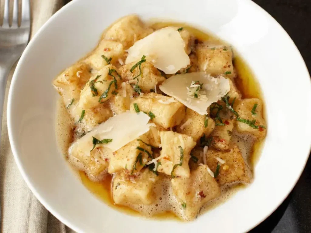 Gnocchi with Brown Butter and Sage