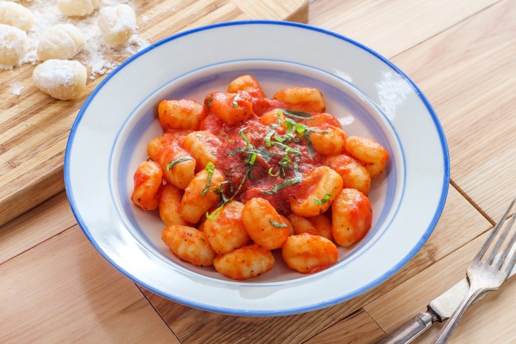 Gnocchi with Tomato Basil