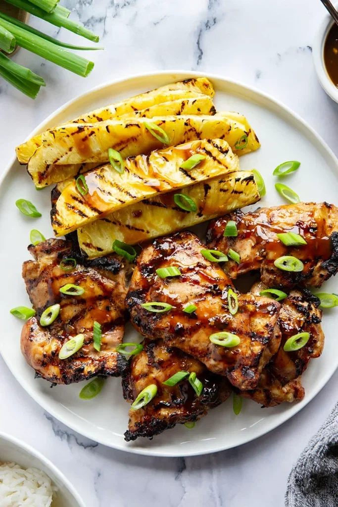 Grilled Pineapple Teriyaki Chicken