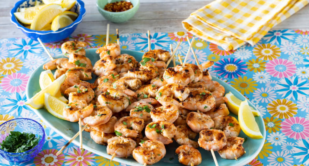 Grilled Shrimp Skewers