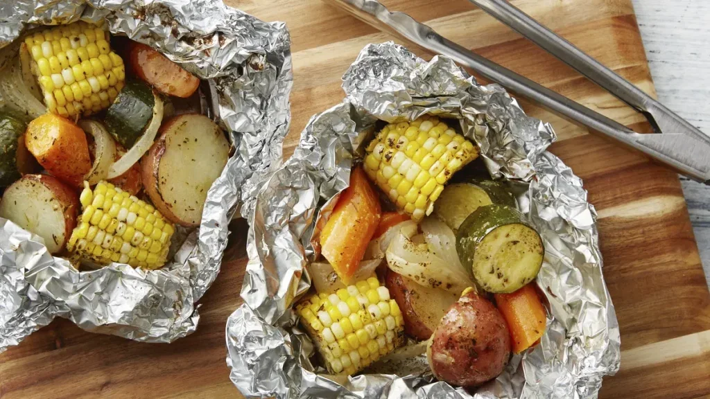 Grilled Vegetable Foil Packets