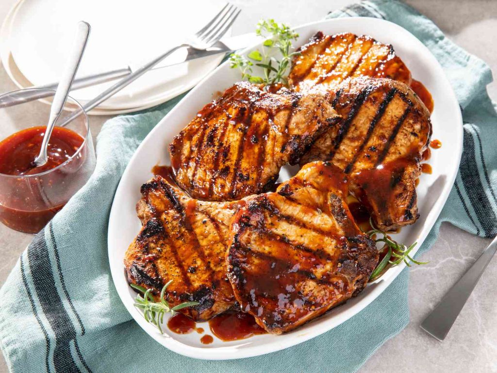Honey Garlic Pork Chops