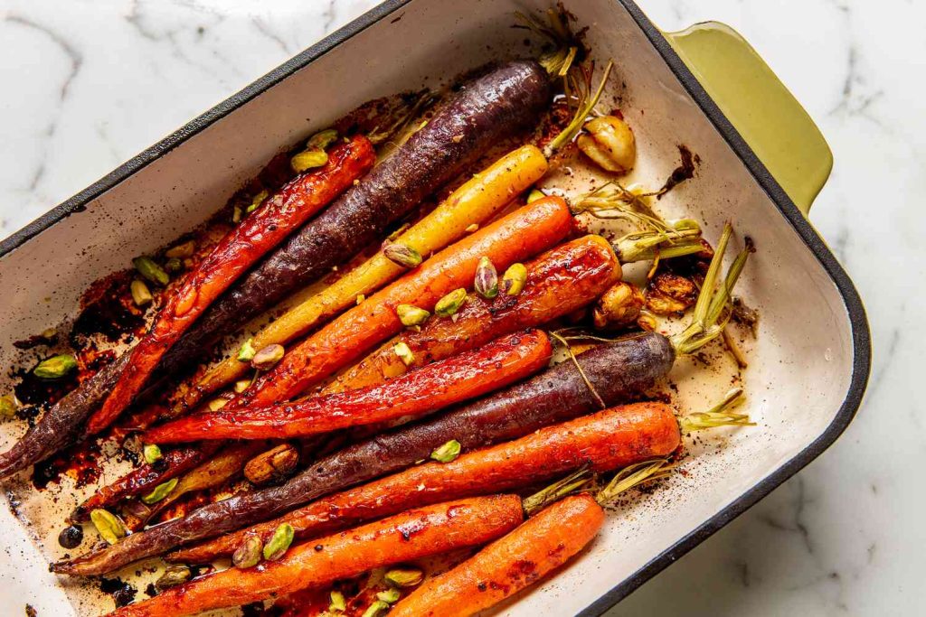 Honey Glazed Roasted Carrots