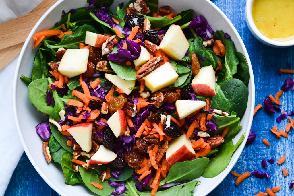Kale Apple Pecan Salad