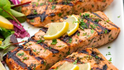 Lemon Garlic Salmon