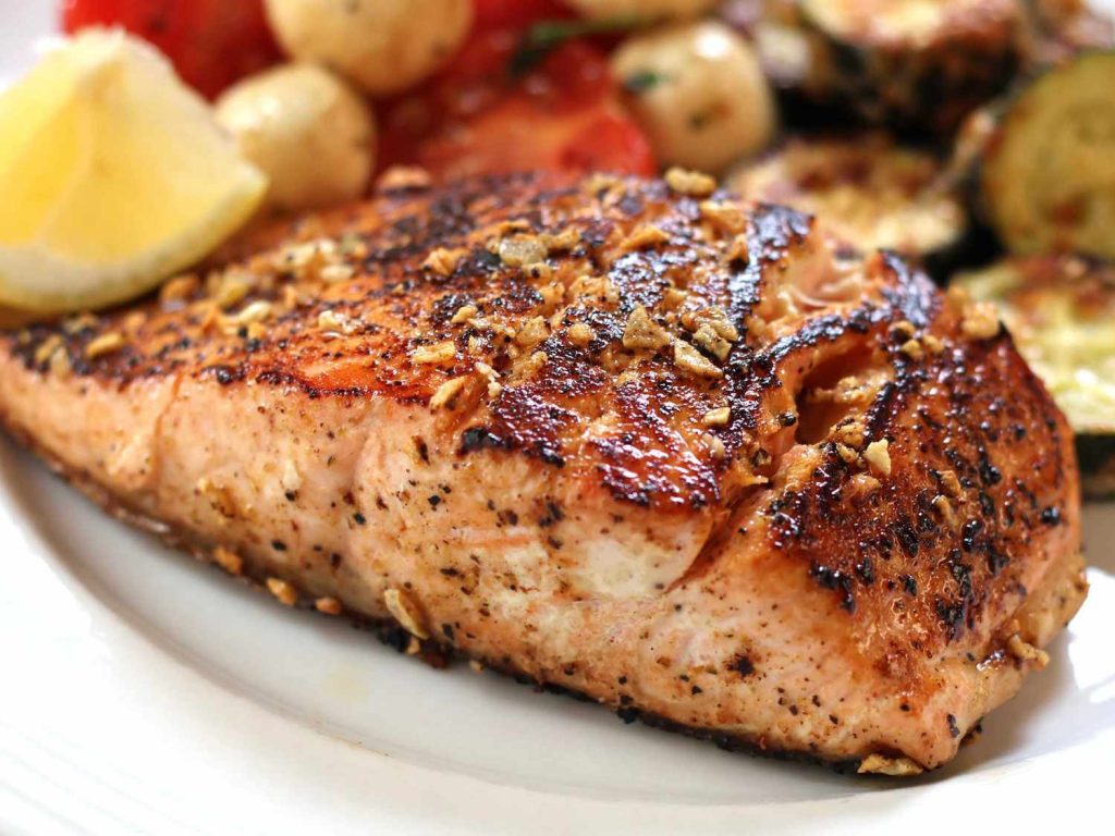 Lemon Garlic Salmon
