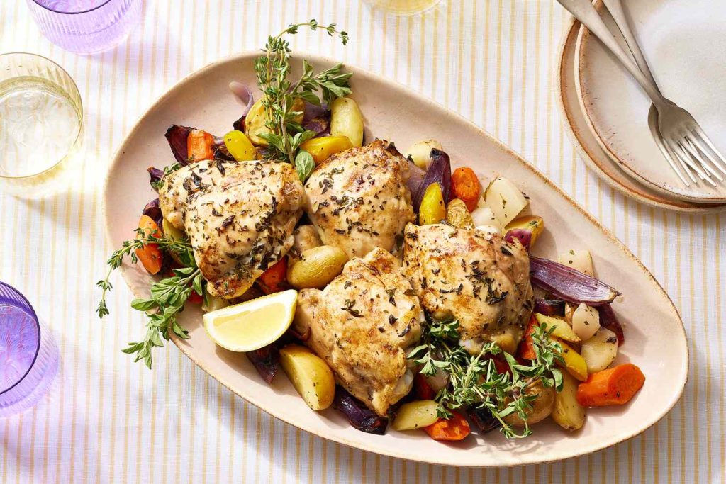 Lemon Herb Chicken and Vegetables