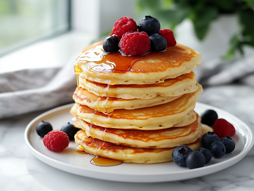 Lemon Ricotta Pancakes Recipe