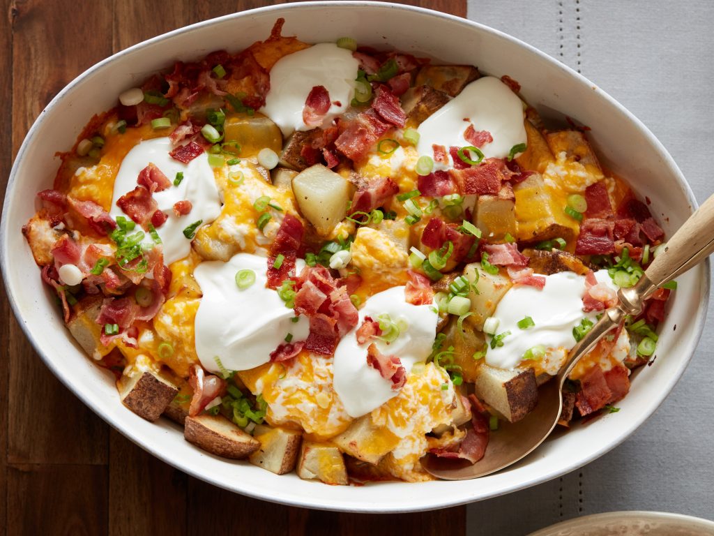 Loaded Baked Potato Casserole.