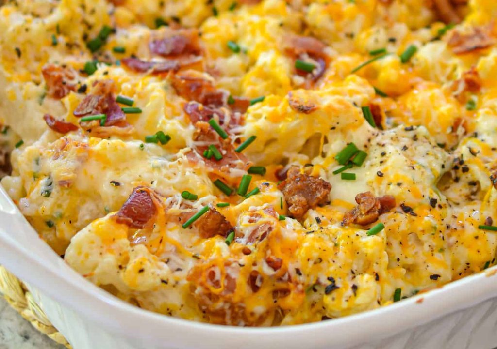 Loaded Cauliflower Bake