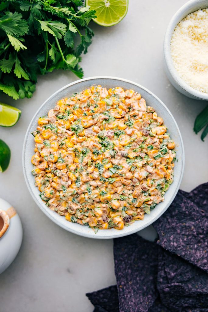Loaded Mexican Street Corn Dip