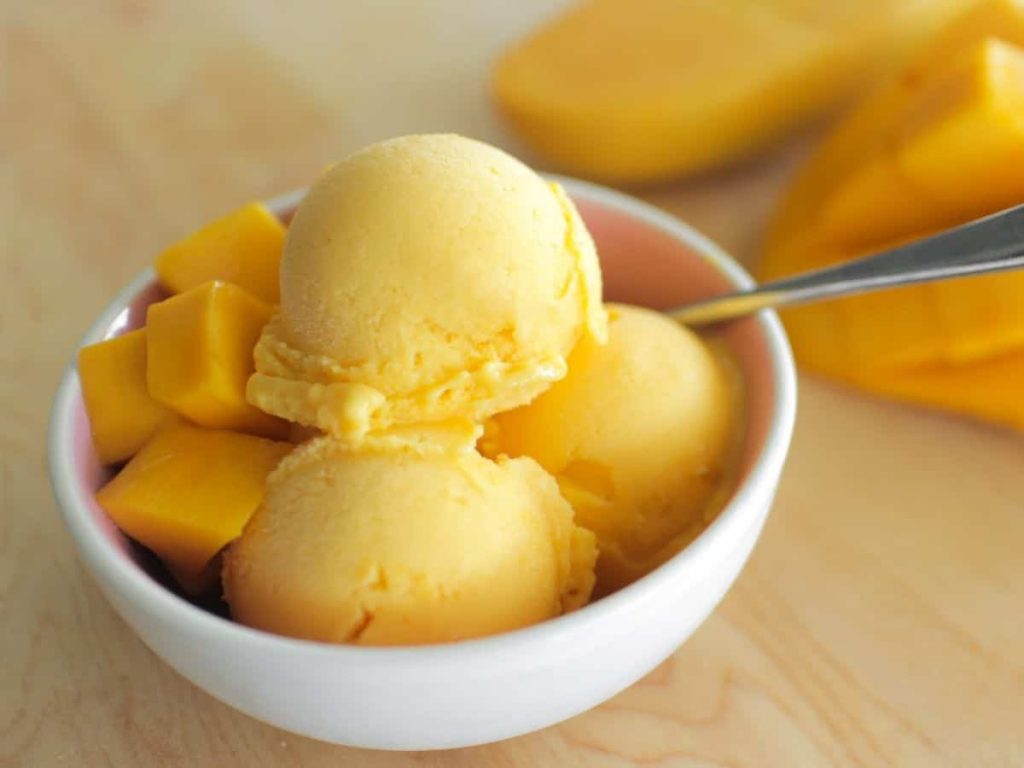 Mango Ice Cream