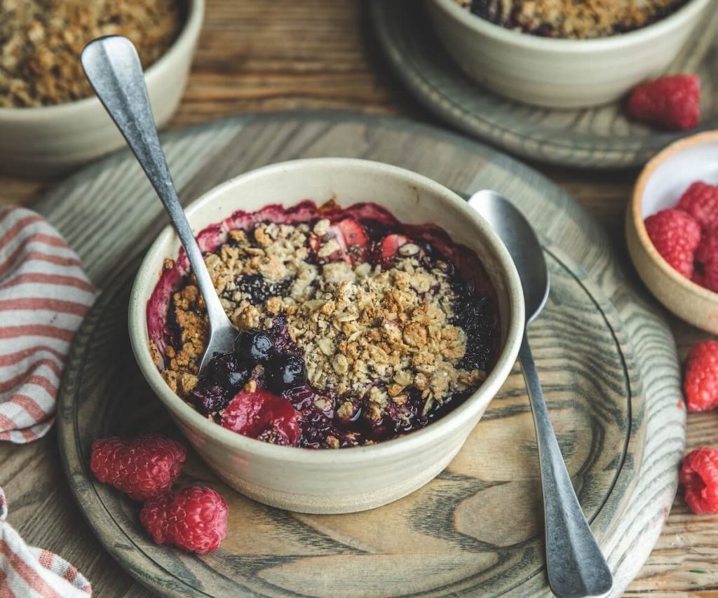 Mixed Berry Crumble