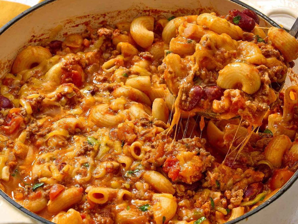 One-Pot Chili Mac and Cheese