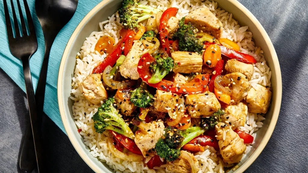 Sesame Ginger Chicken Stir-Fry