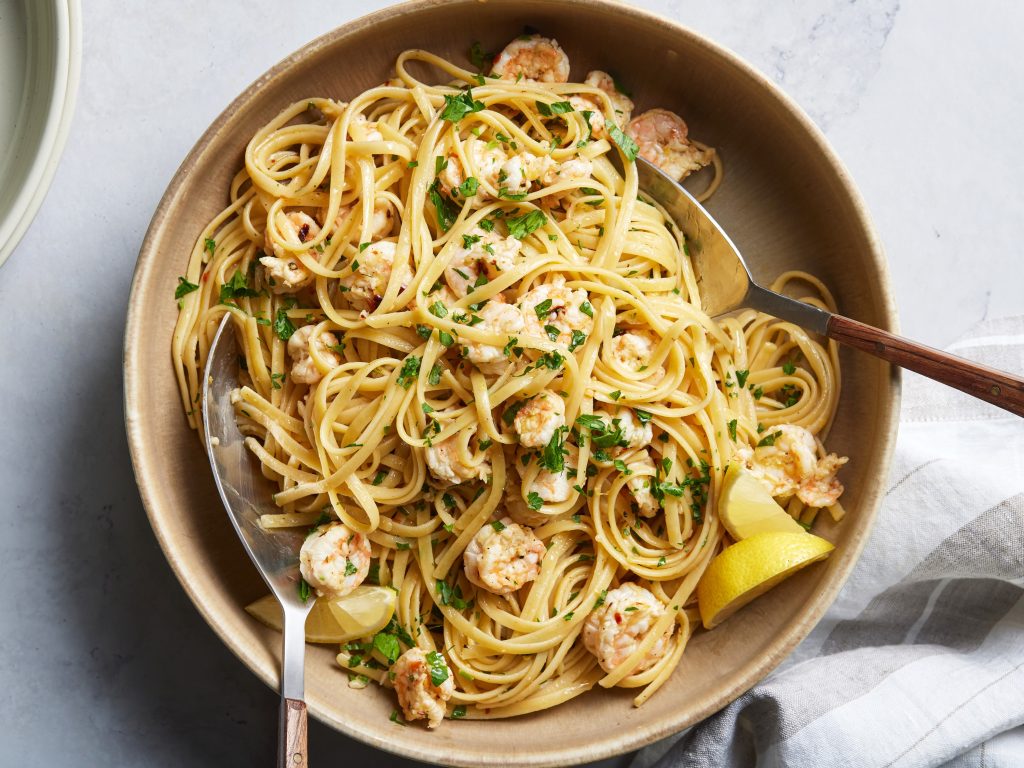 Shrimp Scampi Pasta