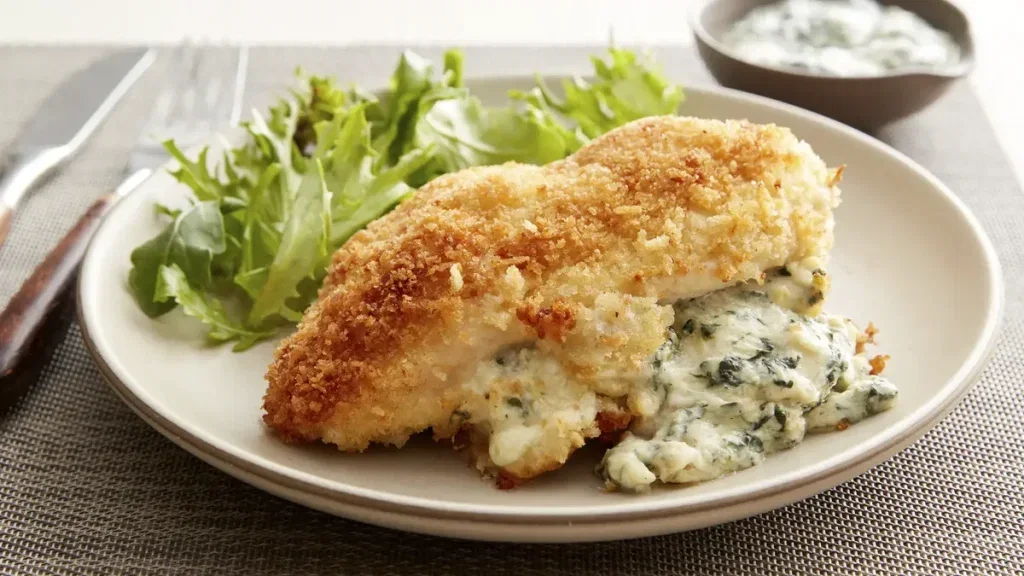Spinach Artichoke Stuffed Chicken