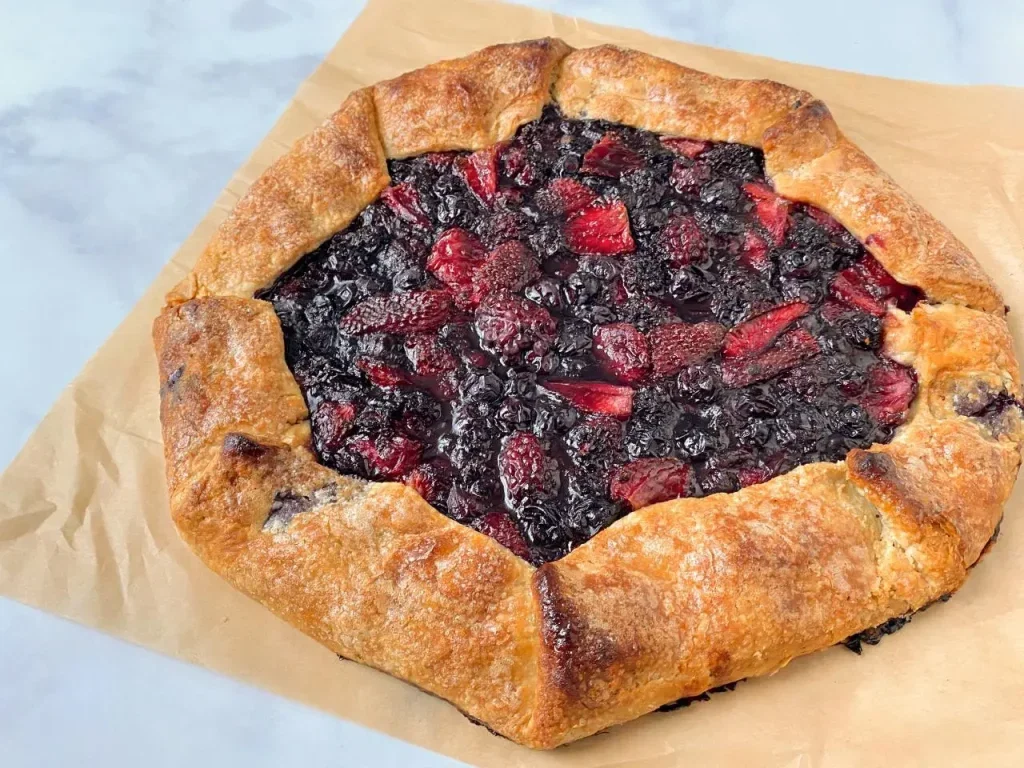 Triple Berry Galette