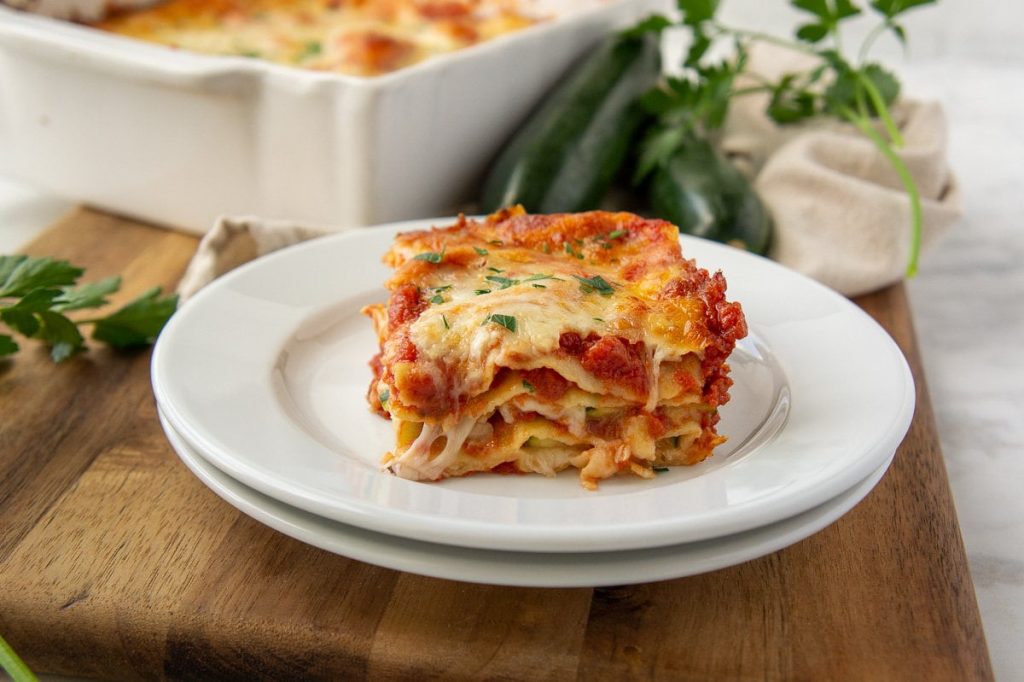 Zucchini Noodle Lasagna