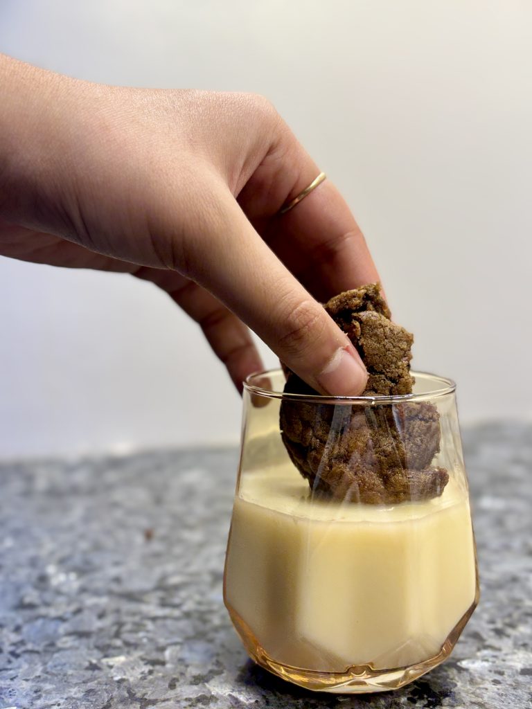 pair espresso choc-chip cookies