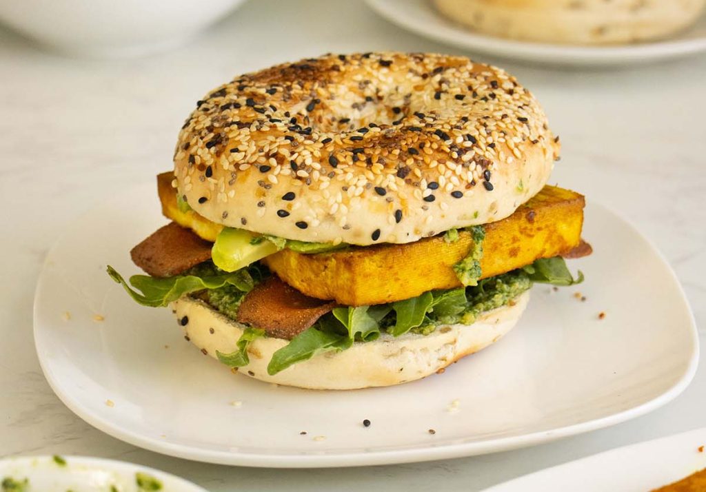 Breakfast Bagel Sandwich