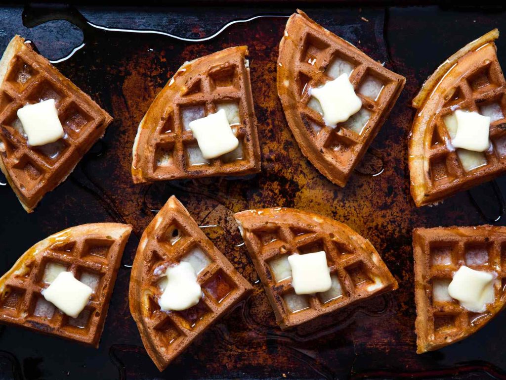 Buttermilk Vanilla Waffles