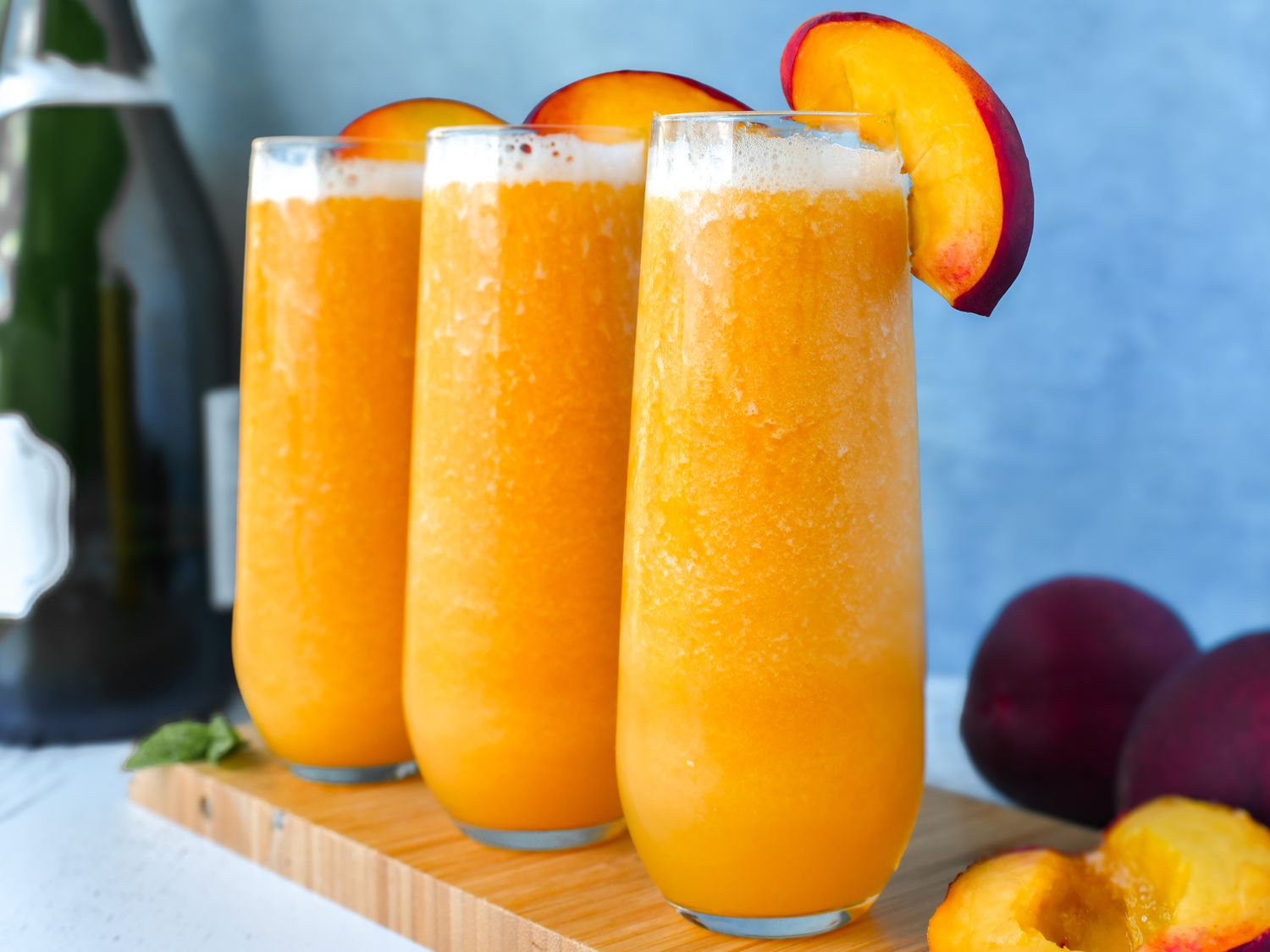 Frozen Peach Bellini