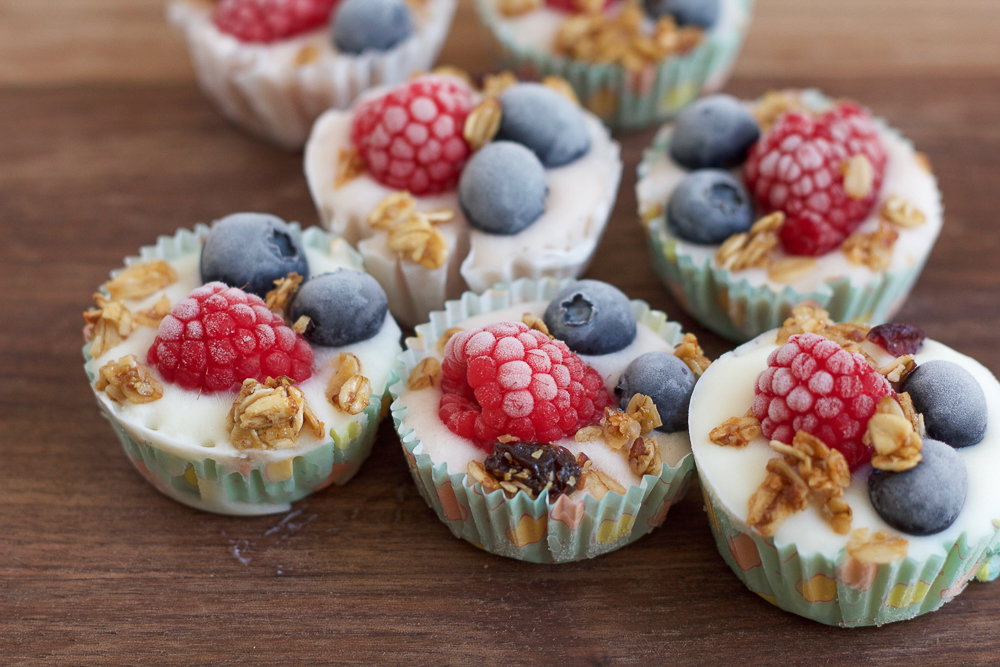 Frozen Yogurt Berry Bites