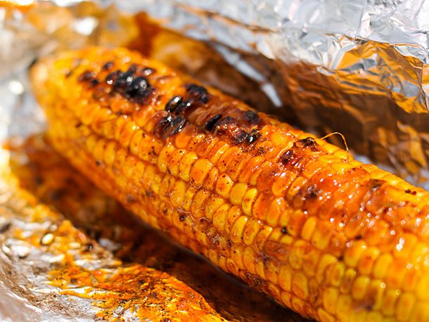Grilled Corn on the Cob with Chili Lime Butter